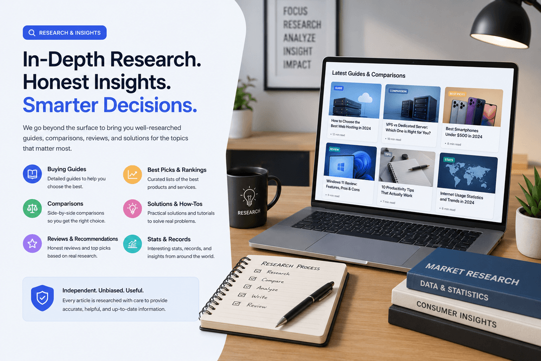 Research guides and product comparisons